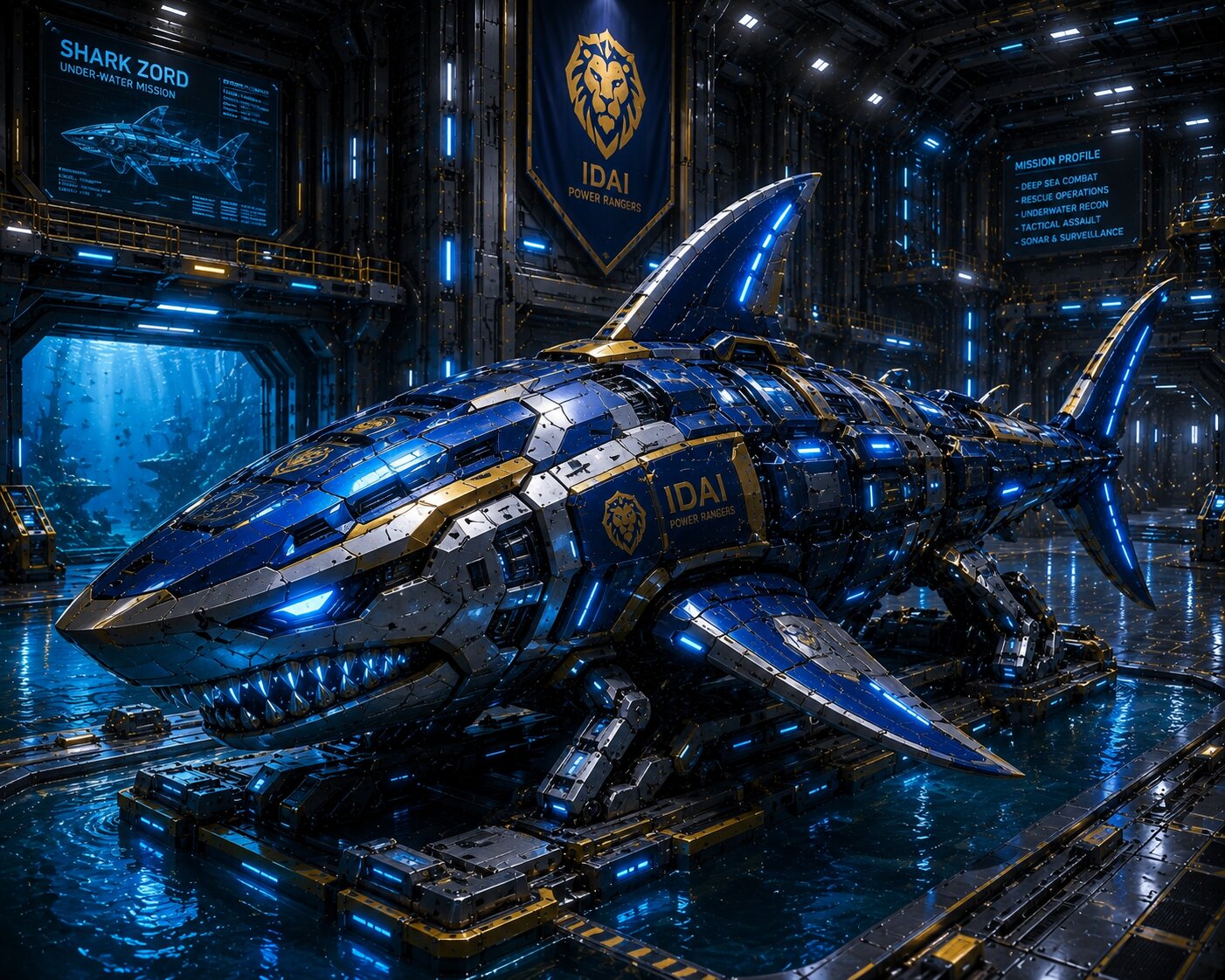 Shark Zord: Abyssal Fang of the Guardians